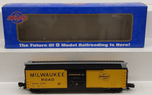 Atlas 6576-1 O Milwaukee Road 50' PS-1 Box Car #2151 (3 rieles) LN/caja | Condition: Used