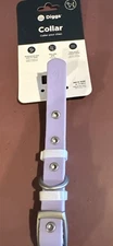 Waterproof Diggs Dog Collar Medium Lavender New w/tags For 12 in - 17 in Necks
