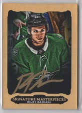 2021-22 Upper Deck Ultimate Collection Signature Masterpieces Riley Damiani Auto