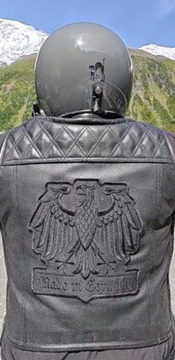 Rückenpatch, Patch, Patriotisch, Kutte, Harley, Chopper, Made In Germany, Biker