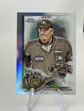 Rare 2022 Topps Chrome Allen & Ginter Joe West Silver Portrait MLB Umpire #225