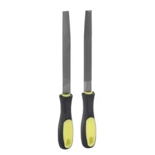 Half Round File 6" High Carbon Hardened Steel Cut Hand Rasp with Plastic Handle