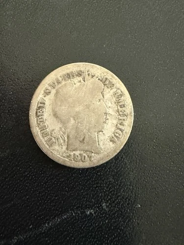 1907 S Barber Liberty Head Dime G