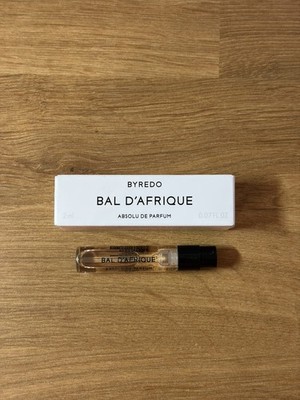 Byredo Bal d'Afrique Aboslu De Parfum EDP Sample Spray .06oz, 2ml New in Box