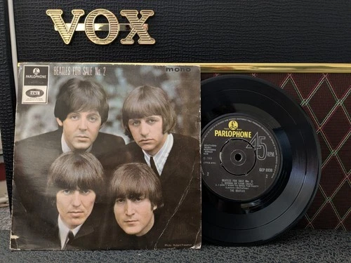 BEATLES FOR SALE  EP No. 2  WITH S.I.U.K. EARLY PRESS VG+VG VINYL RECORD