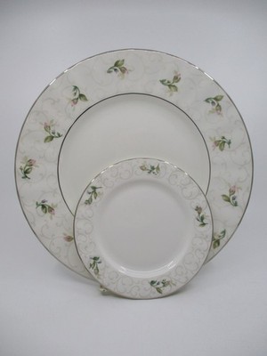 GORHAM LADY ANNE - 1 DINNER PLATE & 1 BREAD & BUTTER PLATE - 0510D