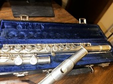 Gemeinhardt M2 Silver Plated Flute W/ Case - good playing condition.