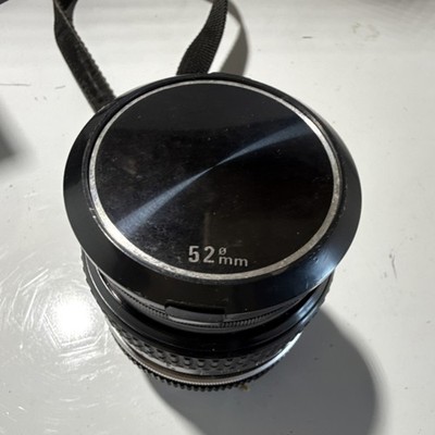Nikon NIKKOR 50mm f/2 Standard Manual Focus Lens with 52mm Filter