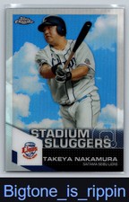 2021 Topps Chrome NPB #SL20 Takeya Nakamura Stadium Sluggers Saitama Seibu Lions