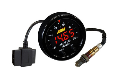 AEM 30-0334 X-Series Wideband UEGO AFR Sensor Controller Gauge with OBD2