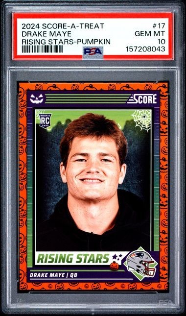 Drake Maye Panini Score-A-Treat Rising Stars #17 Base