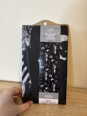 Disney Tim Burton Nightmare Before Christmas Duschvorhang 180×180cm Brandneu