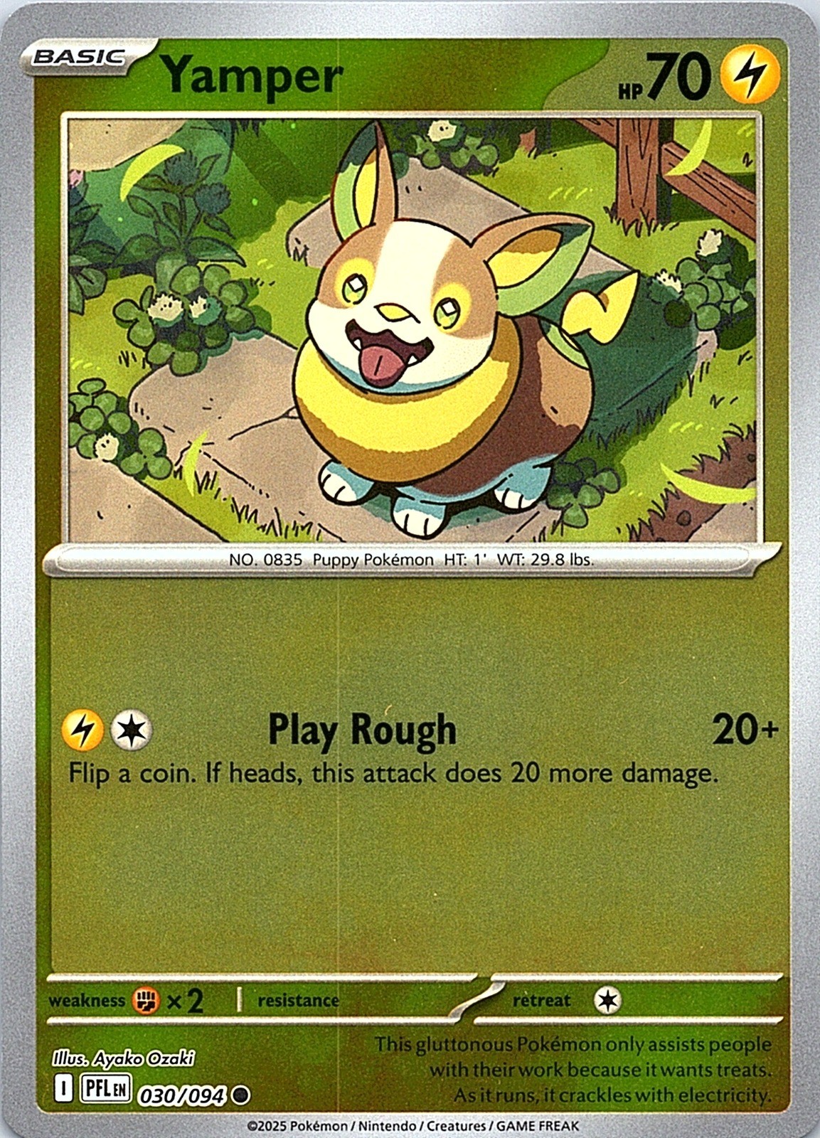 Yamper Normal Common ME02: Phantasmal Flames 030/094 NM