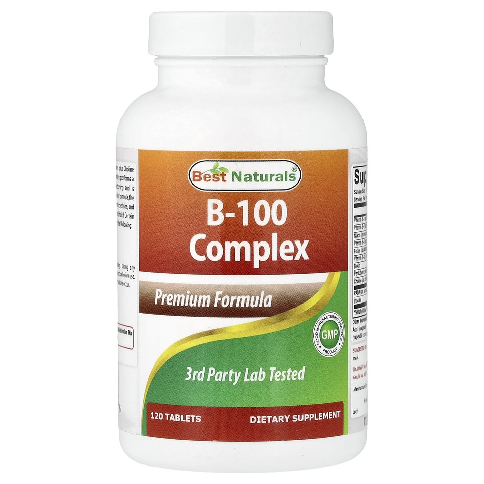 B-100 Complex, 120 Tablets