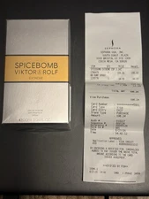 Spicebomb Extreme by Viktor & Rolf 3.04 oz. EDP Spray for Men New Sealed Box