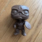 Marvel Captain America Wood Deco Funko Pop #584 Bobble-Head