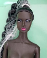 *NUDE* Perfectly Palm Springs Braided Hair Poppy Parker NUDE Doll, Flat Feet