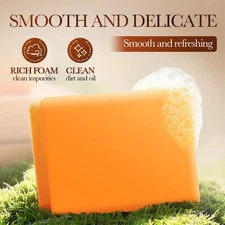 Persimmon Soap Bar for Old People Smell, Natural Body Odor Control Bar Soap 100g