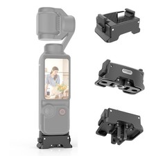 For DJI Osmo Pocket 3 PULUZ Plastic Quick-Release Charging Adapter Base Black 