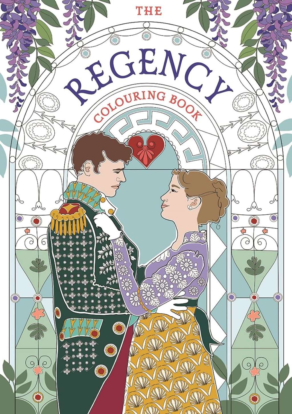 The Regency Colouring Book by Amy-Jane Adams PAPERBACK - Image 2