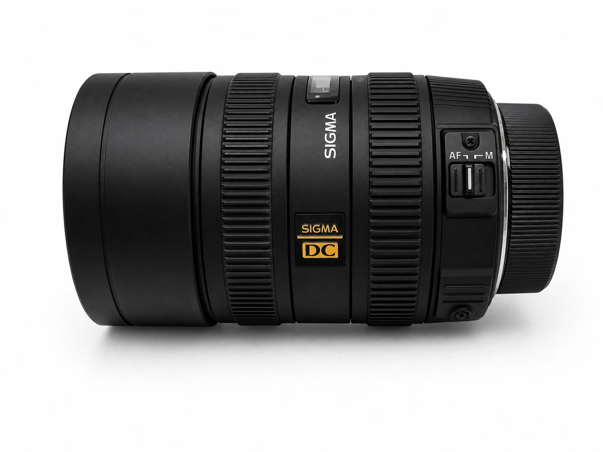 Sigma DC Camera Lenses 8-16mm Focal f/4.5-5.6 Maximum Aperture for