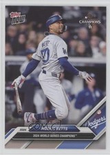 2024 Now World Series Champions Los Angeles Dodgers /37082 Mookie Betts 18m8