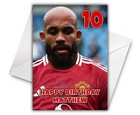 BRYAN MBEUMO Personalised Birthday Card - Manchester United Birthday Card