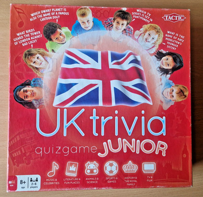 UK Quizspiel Junior 1500 Fragen Brettspiel komplett Lernspiel