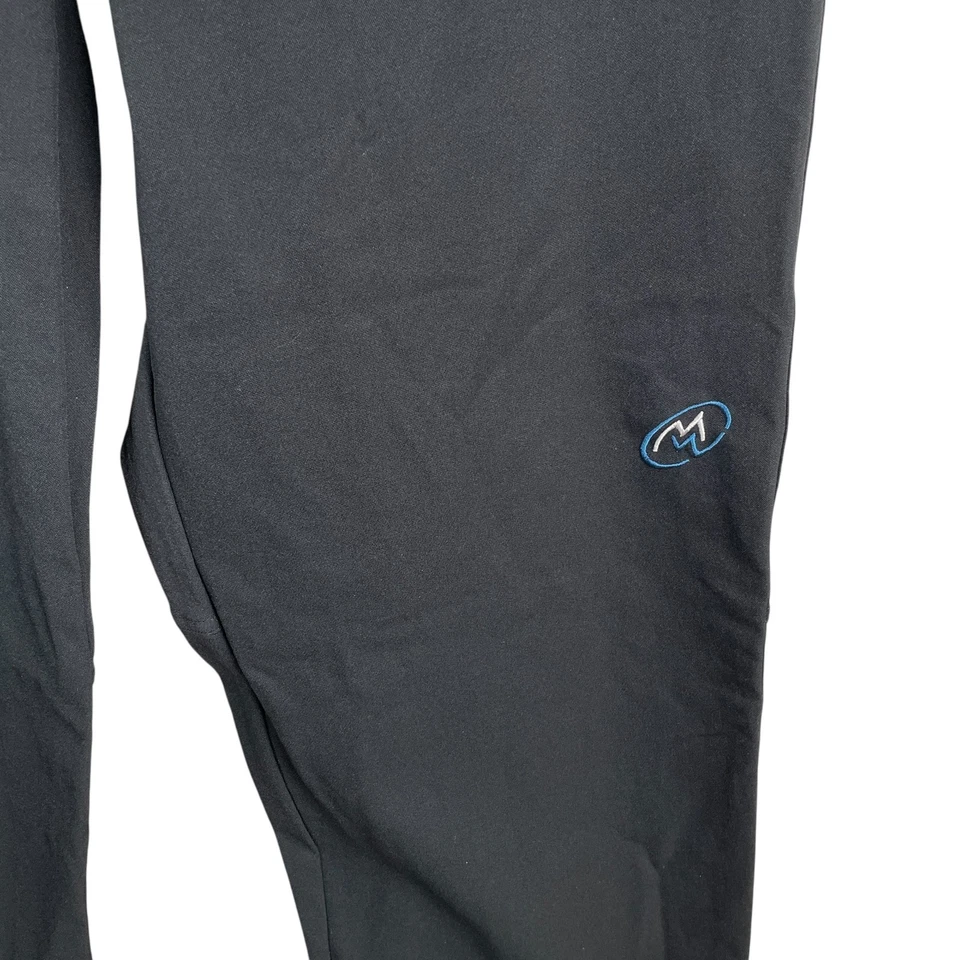 Pantalones Cloudveil Switchback Soft Shell para hombre L 36x32 negros elásticos con cinturón de nailon Foto 3 de 4