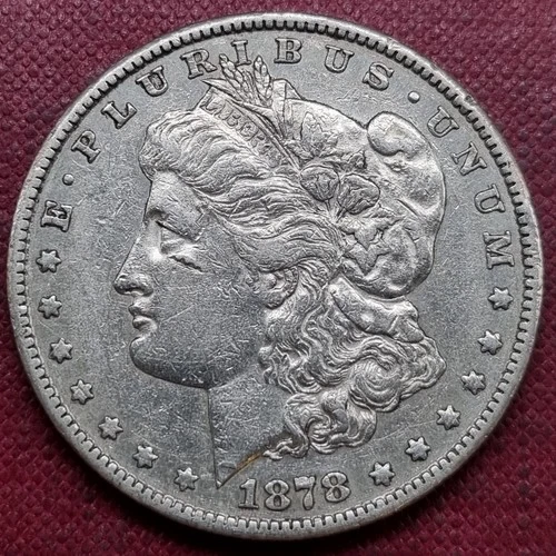 1878 S Morgan Silver Dollar $1 Higher Grade Nice AU #95675