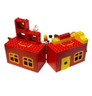 Vtg Lego Duplo Set 2643-2 ? 045 Farm Stable Pony Animals Tractor People