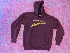 Vintage Washington Redskins Logo 7 Embroidered Hoodie 20x25 