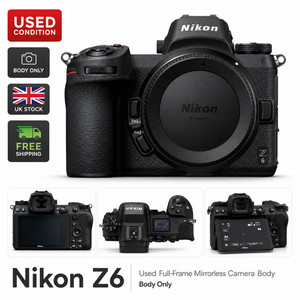 Nikon Z6 II Mirrorless Camera Body Only 4K Full Frame Professional Digital SLR