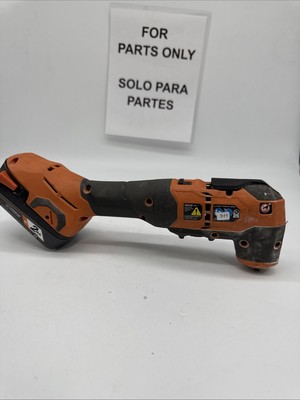 RIDGID R86240 18V Li-Ion Brushless Oscillating Multi-Tool - Bare Tool Parts H8