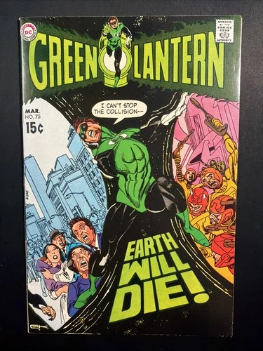 GREEN LANTERN #75 1970 Vintage Silver Age DC Comics 1st Print Fine/VF *A1