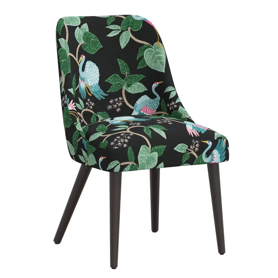 Silla de comedor Skyline Furniture Sherrie: moderna de mediados de siglo, sin brazos, Foto 2 de 4