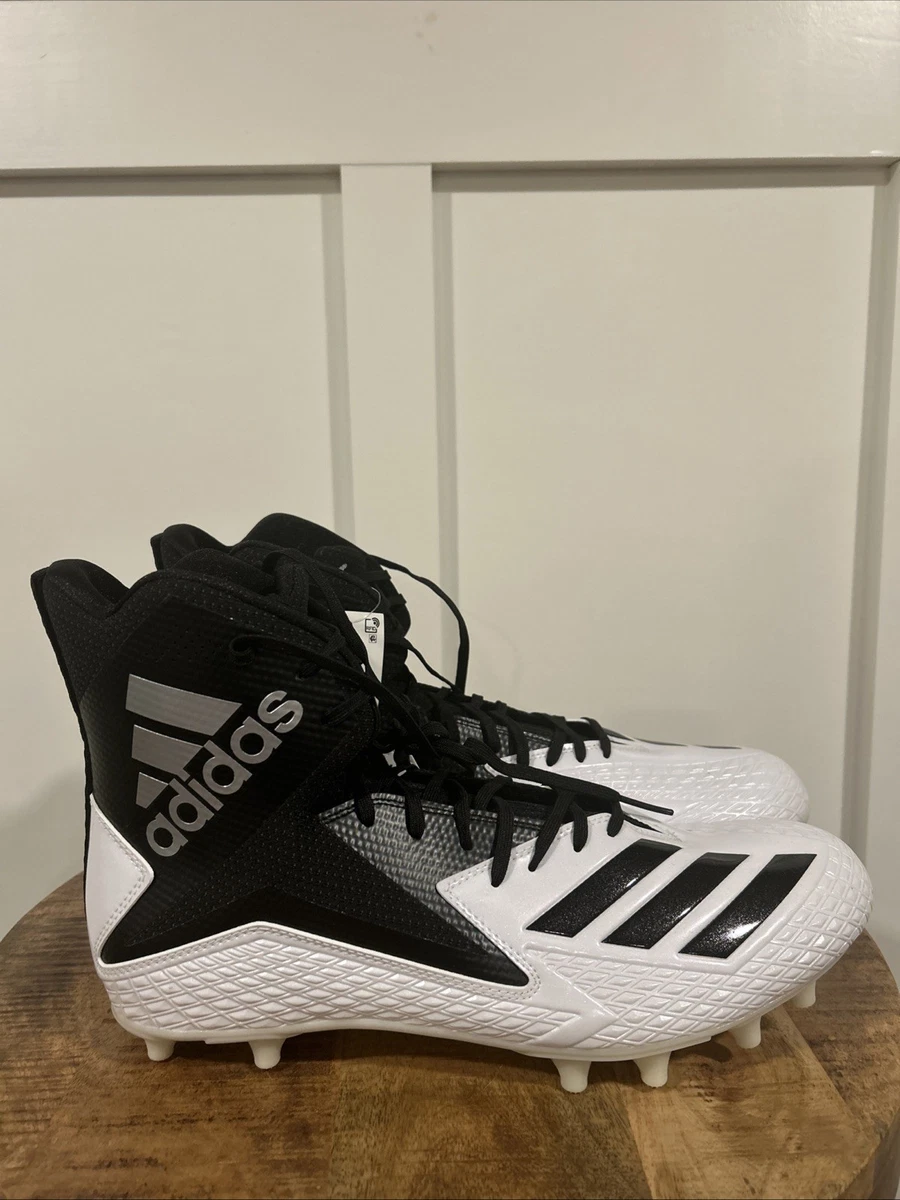 NWT Adidas SM Freak High Wide Football Cleats Men 16 White DB0861 Football Sport NWT Adidas SM Freak High Wide Football Cleats Men 16 White  main image 2