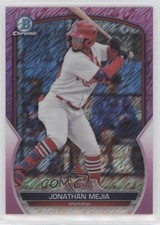 2023 Bowman Chrome Prospects Fuchsia Shimmer Refractor /199 Jonathan Mejia 0bg1