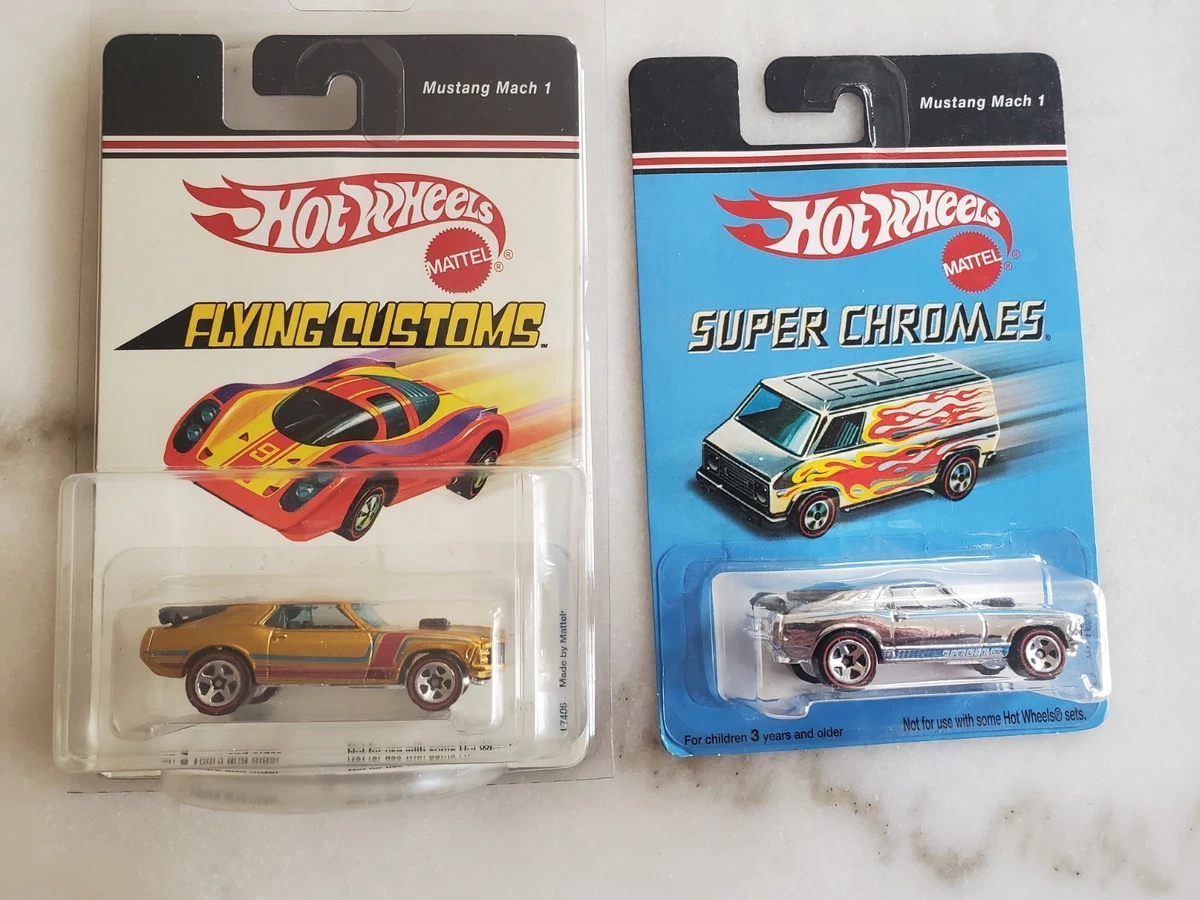 Hot Wheels Super Chromes 1/64 - Super Van Numéroté 1230/3072 - Édition Limitée Dorée - Neuf