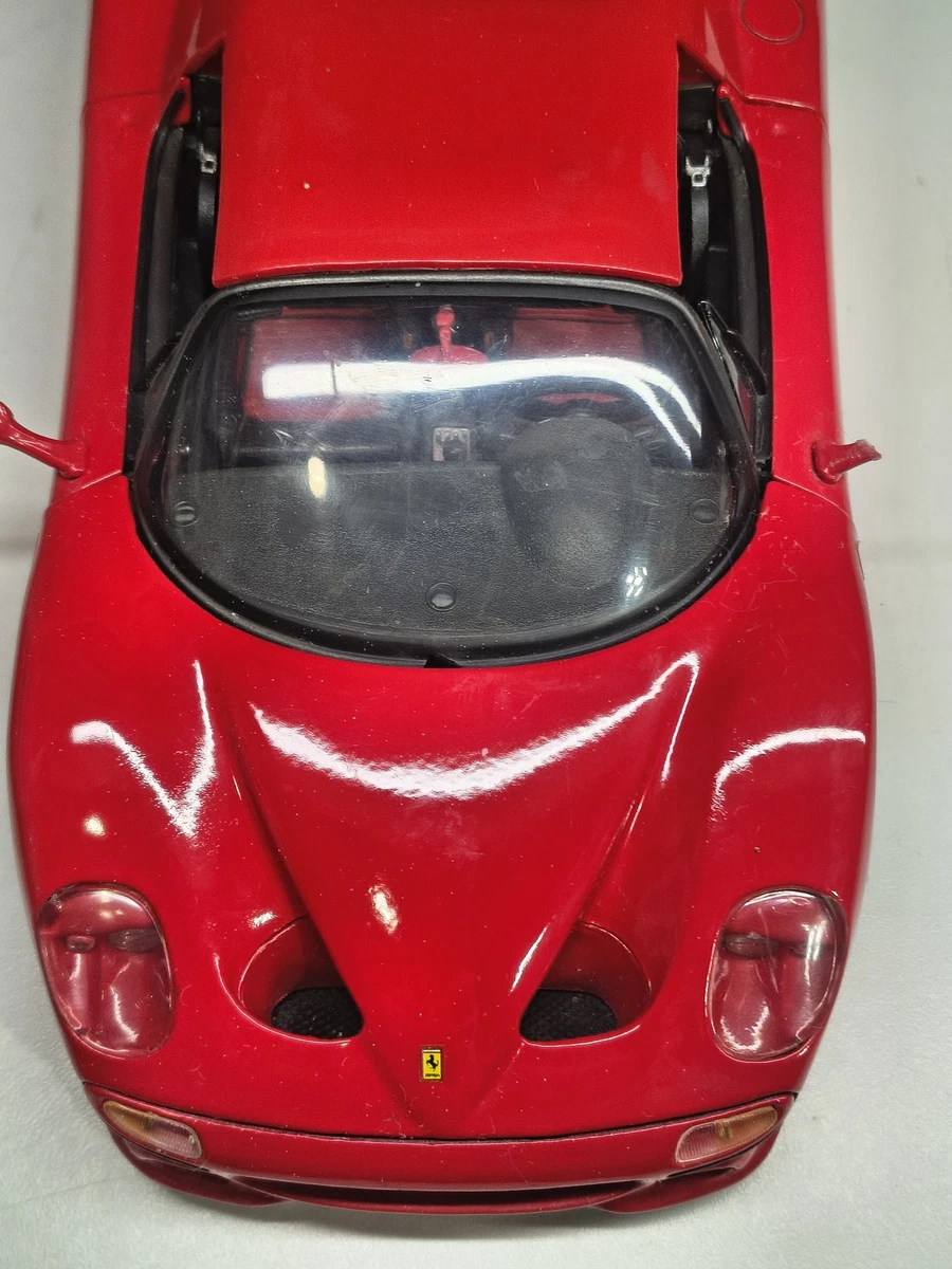 Vintage Maisto Ferrari F50 1995 1:18 Diecast Red Car Model Toy Doors Engine