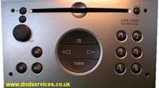 Vauxhall Refurbished Stereo Radio CD Player CDR 2005 Delco 24423497 Corsa Astra