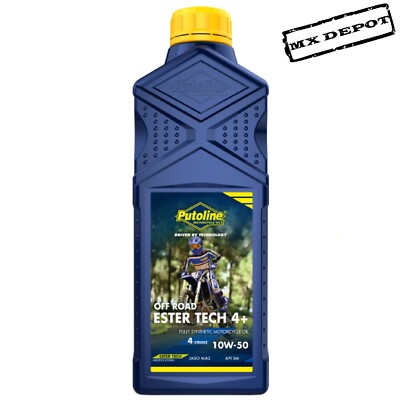 PUTOLINE 4+ ESTER TECH FULLY SYNTHETIC 10w/50 ENGINE OIL KTM SXF350 