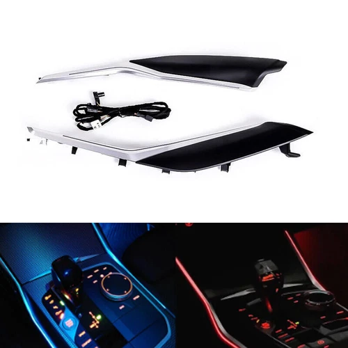 Rodillera con iluminación ambiental LED para consola central para BMW Serie 2 G42 2019-2025 - Imagen 2 de 11