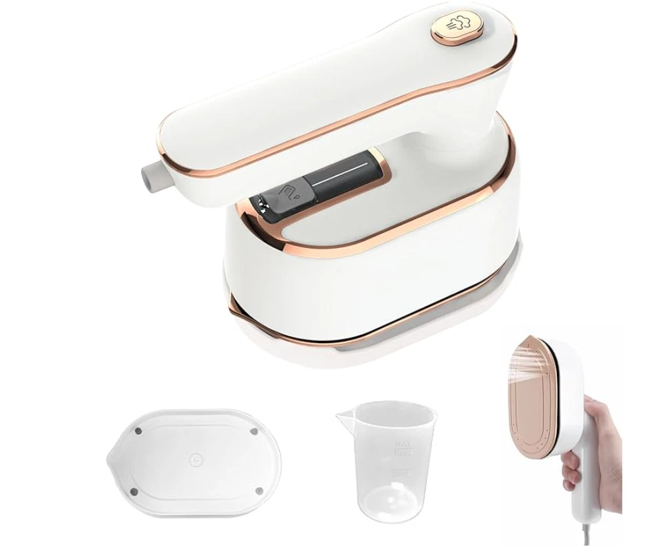 Huihong Steamer Iron,Handheld Clothing Steamer Travel Mini,Portable Steamer for