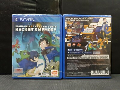 (ASIA ENGLISH VER) PS VITA Digimon Story Cybersleuth Hacker's Memory (Brand New)