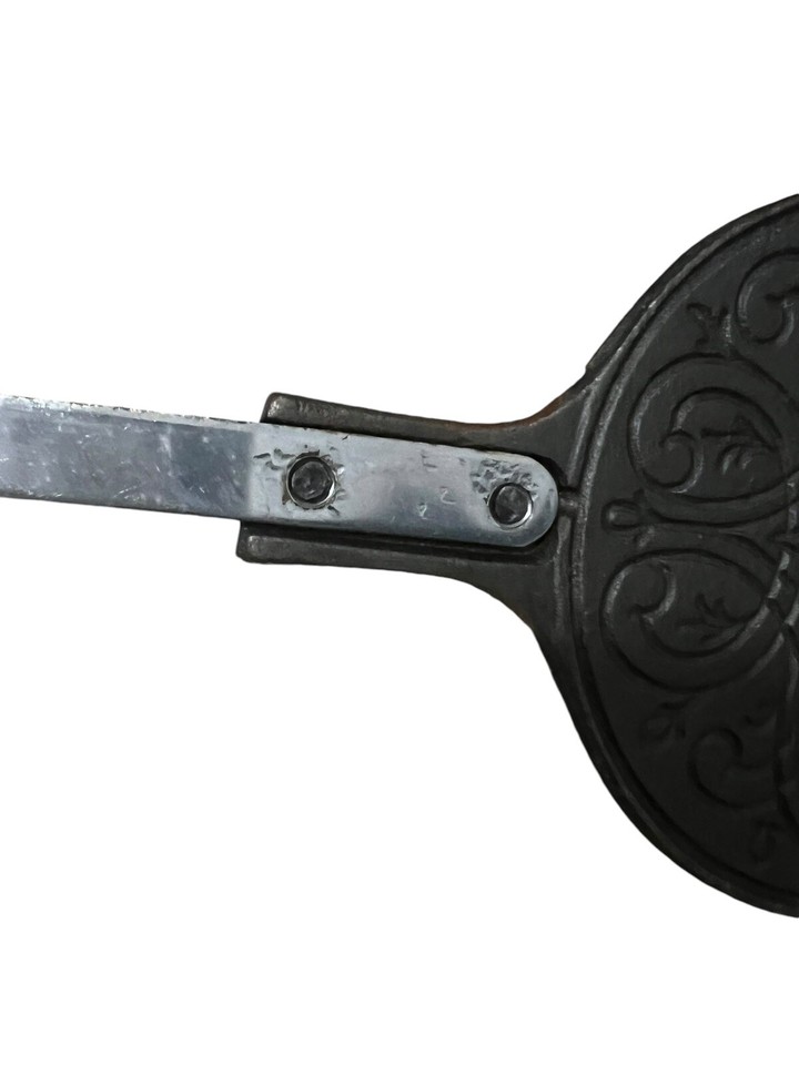 Vintage Jotul Jøtul Norway Cast Iron Waffle Krumkake Pizzelle Maker eBay
