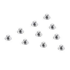 50 Pcs Dental Orthodontic Lingual Button Bondable Round Mesh Base Bonding