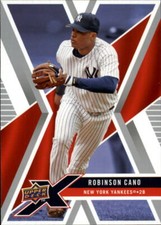 2008 Upper Deck X Baseball Card #1-100 - Choose Your Card