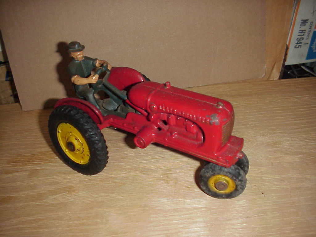 Allis-Chalmers Vintage Hubley Tractor década de 1 o años 40 tiene todo Orignal pintura Allis-Chalmers Vintage Hubley Tractor década de 1 o años 40 tiene todo Orignal pintura