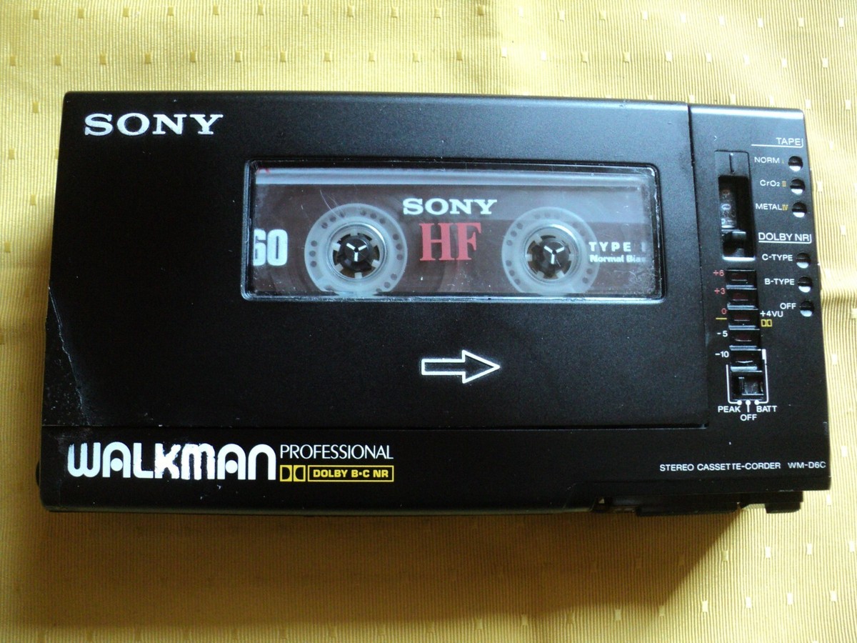 SONY WM-D6C - HIGH END STEREO CASSETTE CORDER** NICE SONY WM-D6C - HIGH END STEREO CASSETTE CORDER** NICE